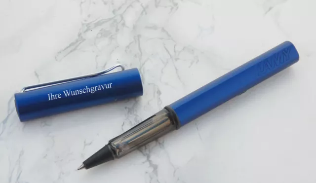 LAMY AL-Star TINTENROLLER - blau - mit Ihrer WUNSCHGRAVUR