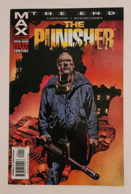Punisher The End #1 Marvel Comics 2004 Max Garth Ennis Richard Corben