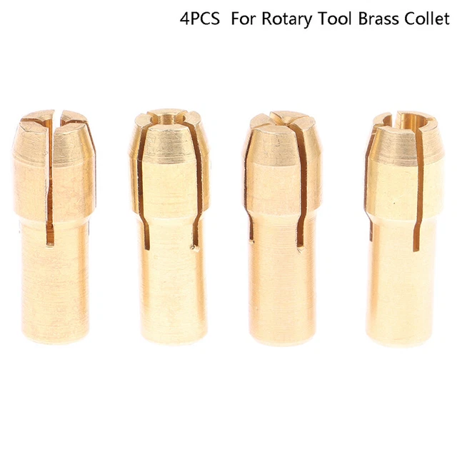 MINI DRILL BRASS Collet Chuck for Rotary Tool Brass and Nut for