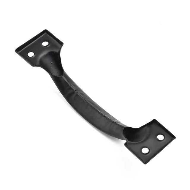 Poignée de porte noire de style vintage pour cage à oiseaux de cuisine, placard, porte, tiroir