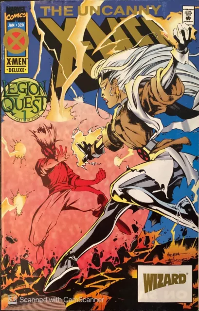 Marvel Comics Uncanny X-men #320 Modern Age 1995 Wizard Gold Edition