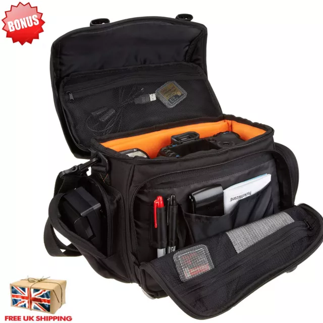 Large Messenger Bag DSLR Camera Store Storage Carry Durable Protect Gadget Bags