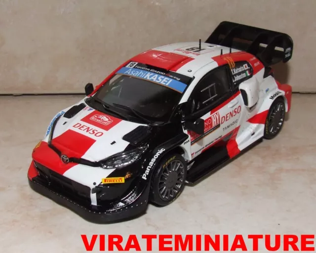 News Toyota Yaris Hy Wrc 8°Rallye Monte Carlo 2022 Takamoto Katsuta Ixo Ram834