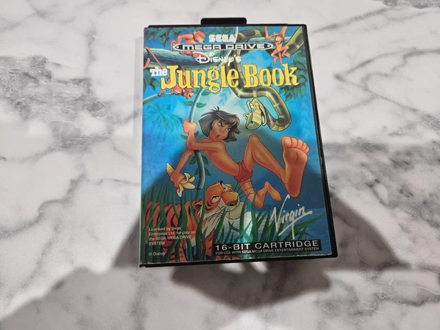 Jeu The Jungle Book – Sega Mega Drive / Genesis, PAL, Boîte + Cartouche