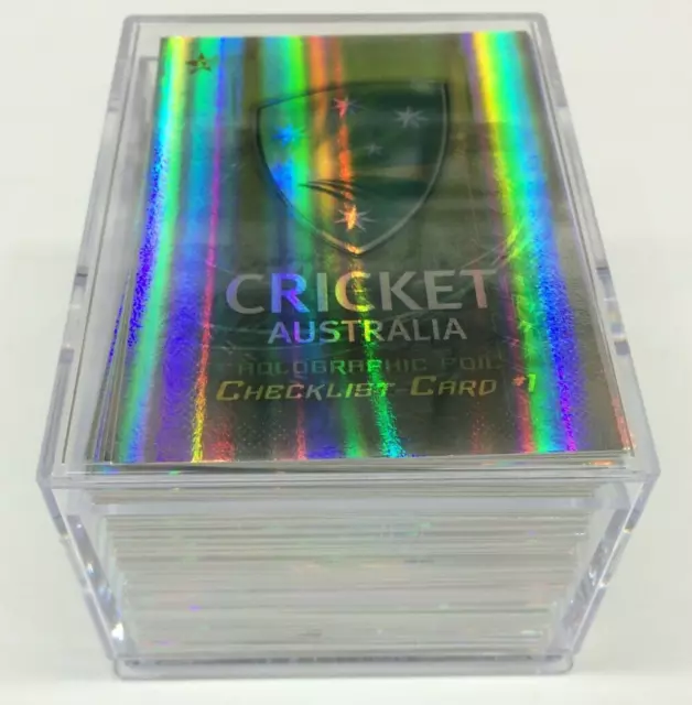 2007-08 Select Cricket Trading Cards Holofoil Parallel Set (120)
