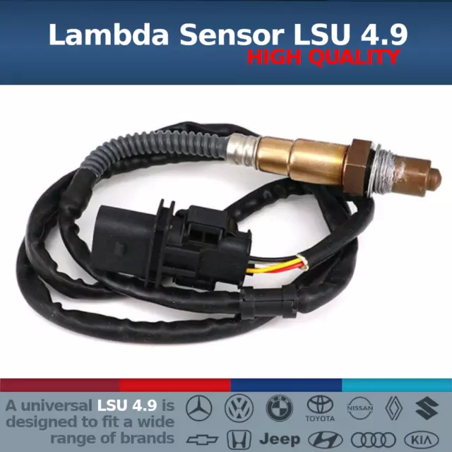 LSU 4.9 New Innovate Wideband Lambda Oxygen Exhaust O2 Sensor 5 Wire universal