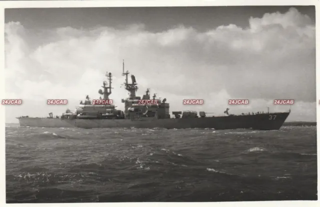 Original Photograph US Navy. USS "South Carolina" guided missile cruiser. 1975