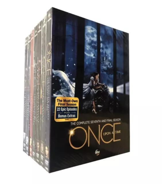 Once Upon a Time: Complete Series Season 1-7 (DVD , 35-Disc Box Set) Region 1