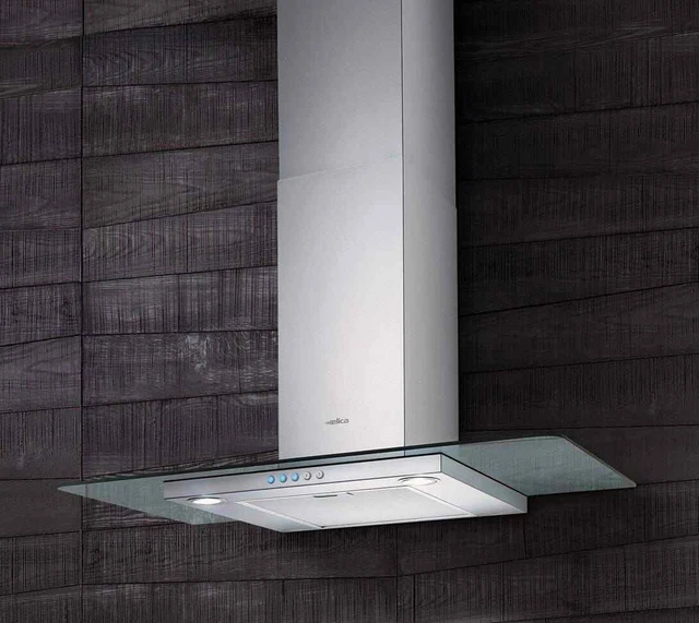 Cappa Aspirante A Parete Elica Spot NG H6 IX/A/60 – Acciaio Inox, 450 M³/h, Larghezza 60 Cm