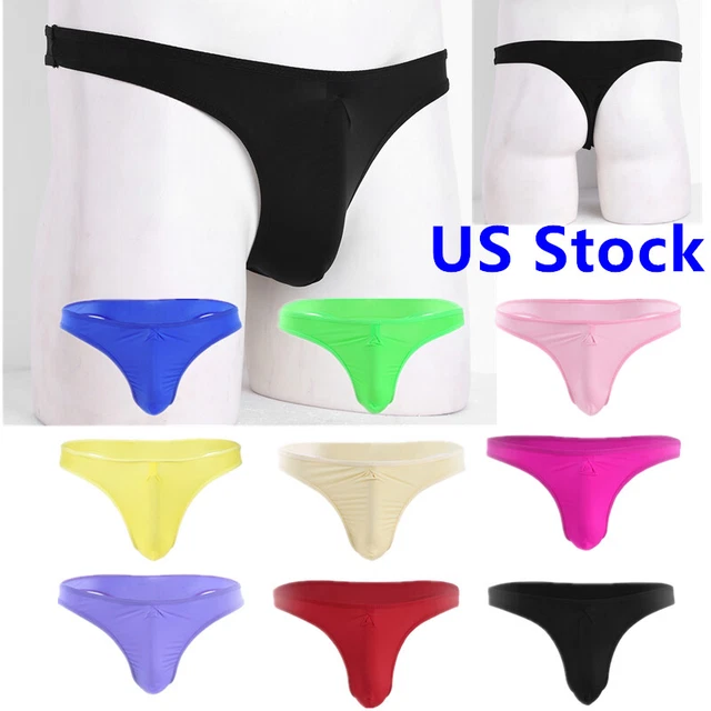 US MENS POUCH Bikini Swimming Briefs Swimsuit Thong G String Beachwear