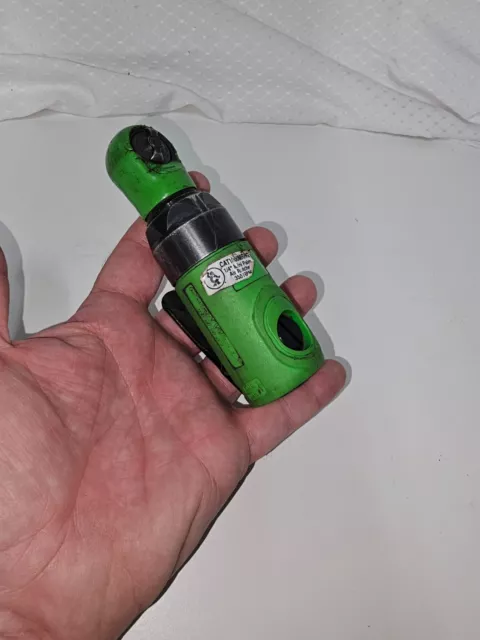 Cornwell Tools CAT1000MRRG 1/4" Mini Palm Air Ratchet Neon Green