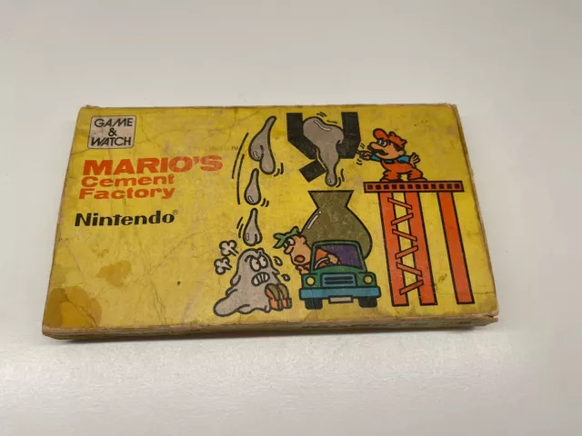 Nintendo Game & Watch/ Argentin/  Mario’s Cement Factory ML-102