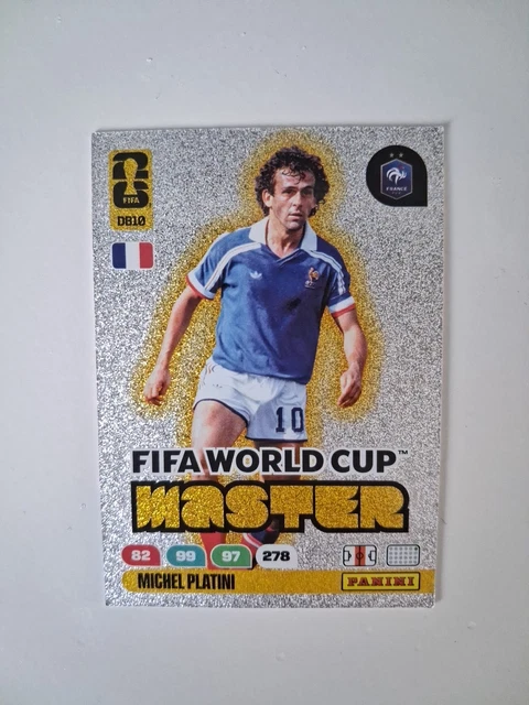 Carte à Collectionner Michel Platini - Rookie Card - Équipe De France / Juventus - NEUVE