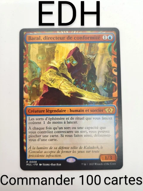MTG COMMANDER DECK Recyclage Partenariat Brallin et Shabaz 100 Cartes Magic EDH EUR 64,90
