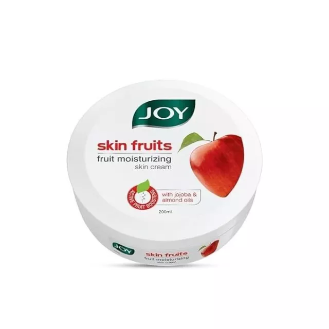 Joy Skin Fruits Crema hidratante para la piel con jojoba y aceite de...