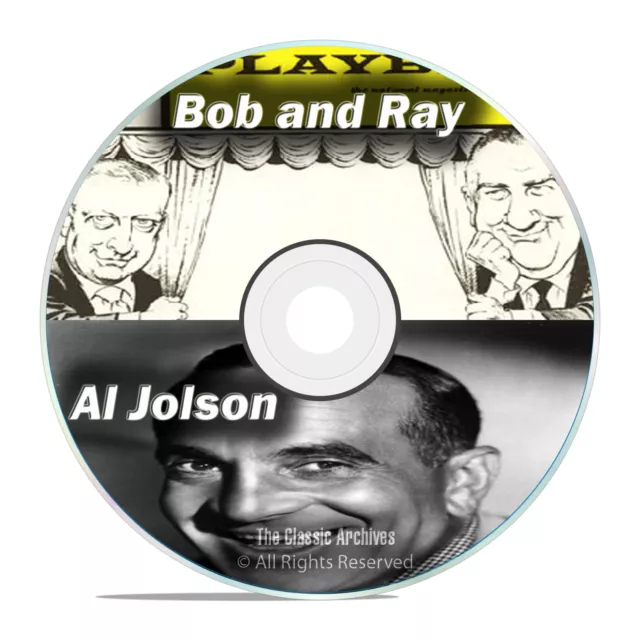 Bob and Ray Show, Al Jolson, All Known 1,207 Old Time Radio Shows MP3 DVD F81