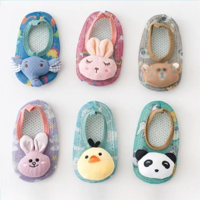 Baby Girls Boys Toddlers Kids Soft Sole Socks Shoes Casual Slippers Sandals UK