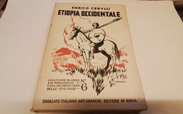 ETIOPIA OCCIDENTALE, Cerulli E, Sindacato italiano Arti Grafiche, 27d25