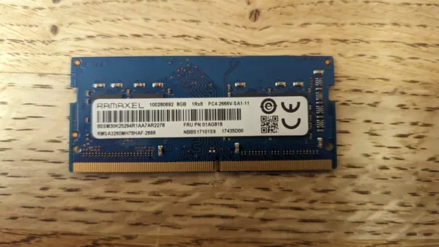 4GB DDR4 RM 2666MHz Laptop Ramaxel RMSA3260ME78HAF 18.00 PicClick UK
