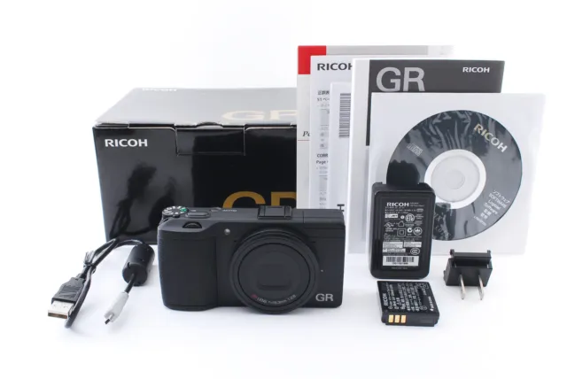 Ricoh GR 16.2MP Digital Camera Shutter count 19 From Japan [Near Mint] #1879157A