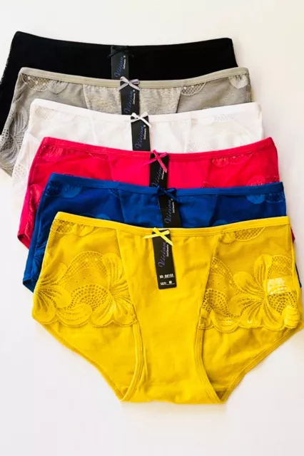 HANES WOMEN'S PANTIES 6-Pack No Ride Up Cotton Brief Cut Underwear Cool  Comfort $14.27 - PicClick