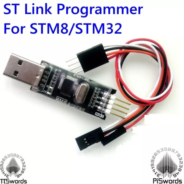 ST-Link Programmer STM8 Emulator STM32 Simulator ARM Downloader with SWIM SWD