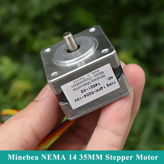 NEMA 14 35MM 2-Phase 4-Wire Stepper Motor 5mm shaft for 3D Printer CNC Robot