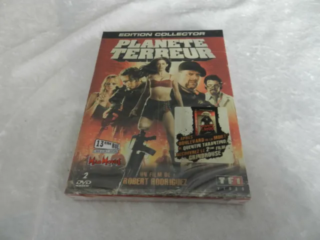 DVD PLANETE TERREUR Horreur Action DVD neuf Edition Collector Bruce Willis