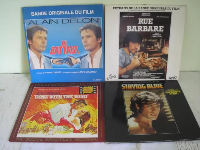 Lot De Vingt Trois Vinyles 33 Tours Musique De Film