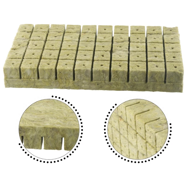 Cubes de démarrage de culture innovants 50100 pièces support hydroponique pour