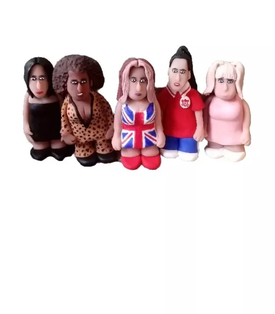 Spice Girls - 3"/4.5"/6" Baby Sporty Ginger Scary Posh Figurines Cake Topper