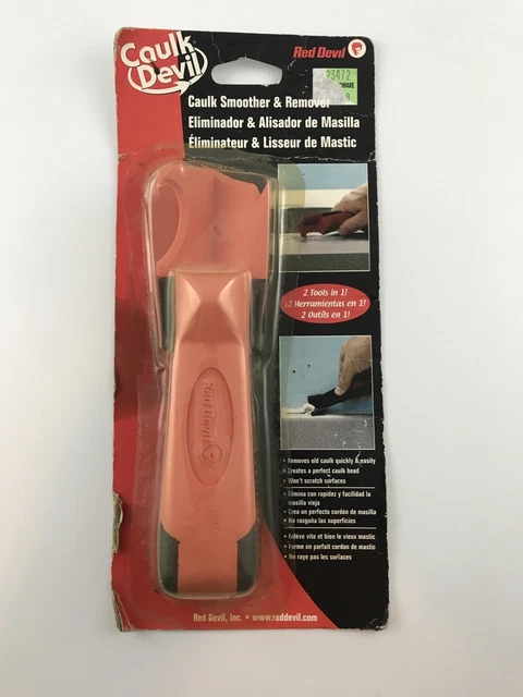Red Devil 4052 Caulk Devil Caulk Smoother & Remover, NIB