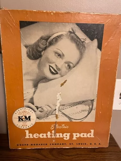 Vintage KM Knapp-Monarch Electric Servants Heating Pad