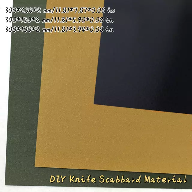 DIY Knife Scabbard Material K Sheath Case Kydex K200 Hot Plastic