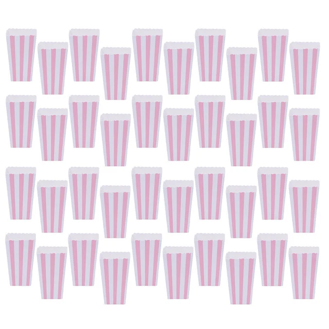 48 pz contenitore caramelle di carta porta popcorn cartoni europei americani