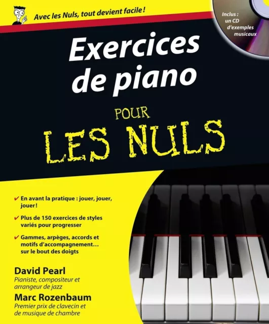 EXERCICES DE PIANO Pour Les Nuls D. Pearl M. Rozenbaum First Edition EUR  12,00 - PicClick FR