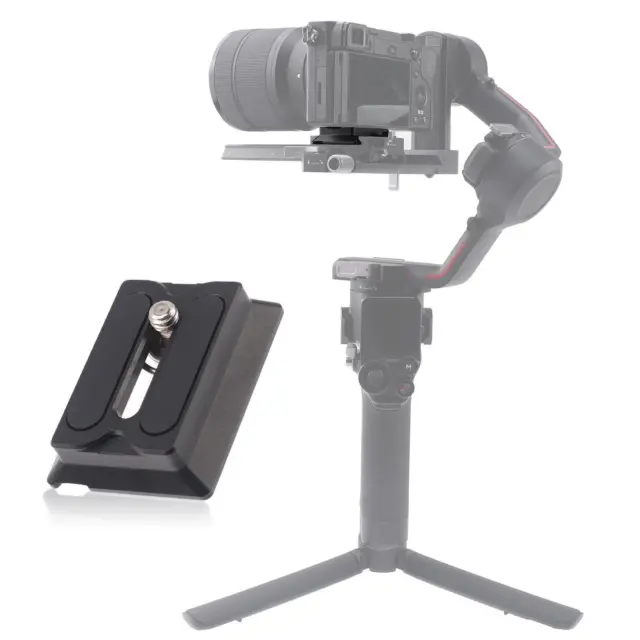 Plaque de dégagement rapide de caméra pour adaptateur de fixation standard