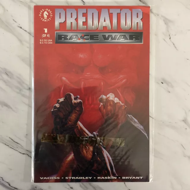 PREDATOR : RACE WAR Comic - No 1 (of 4) - Date 02/1993 - Dark Horse Comic's VGC