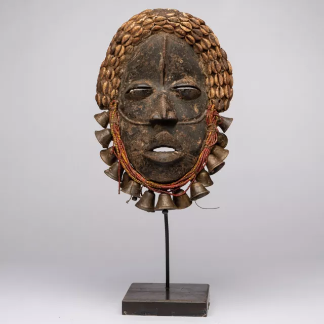 D419 - Masque Chanteur Dan/Yacouba, Art Tribal Premier Ancien Africain, Rci