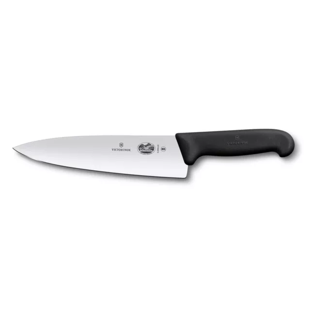 Victorinox 20cm Extra Wide Cooks & Chefs Knife Fibrox Handle 5.2063.20