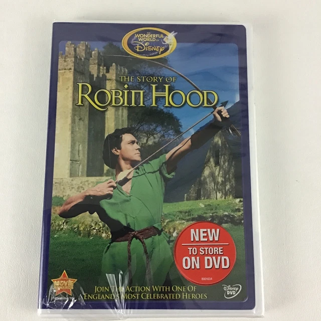 Disney The Story Of Robin Hood DVD Friar Tuck Maid Marian New Sealed