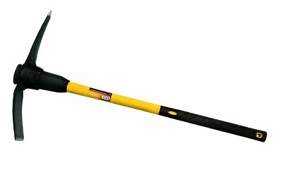 5lb PICK Ascia Piccone in acciaio testa da taglio Heavy Duty manico in legno dell'albero 905mm 