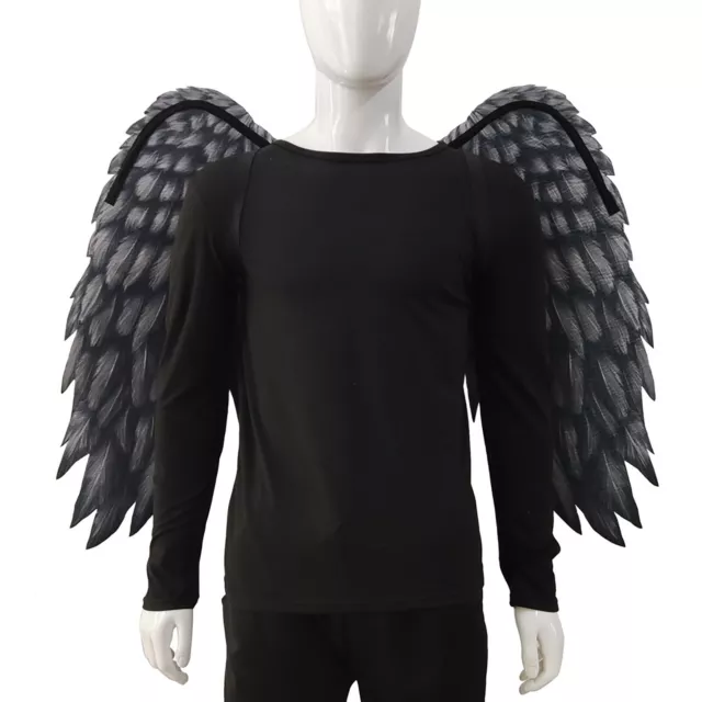 Adult Unisex Feather Wings Stage Show Demon Wings Dress Up Party Accessory