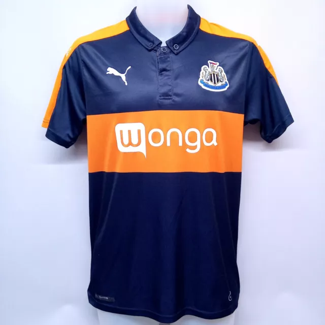 Puma NEWCASTLE UNITED FC 2016/2017 16/17 Away Shirt Small