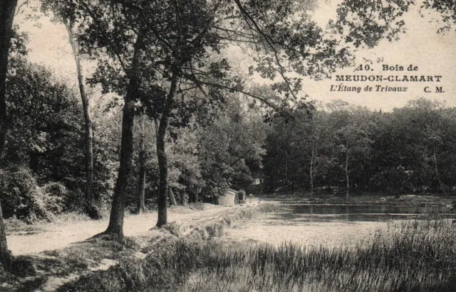 CPA 92 - Bois de MEUDON-CLAMART (Hauts de Seine) - 10. L'Etang de Trivaux