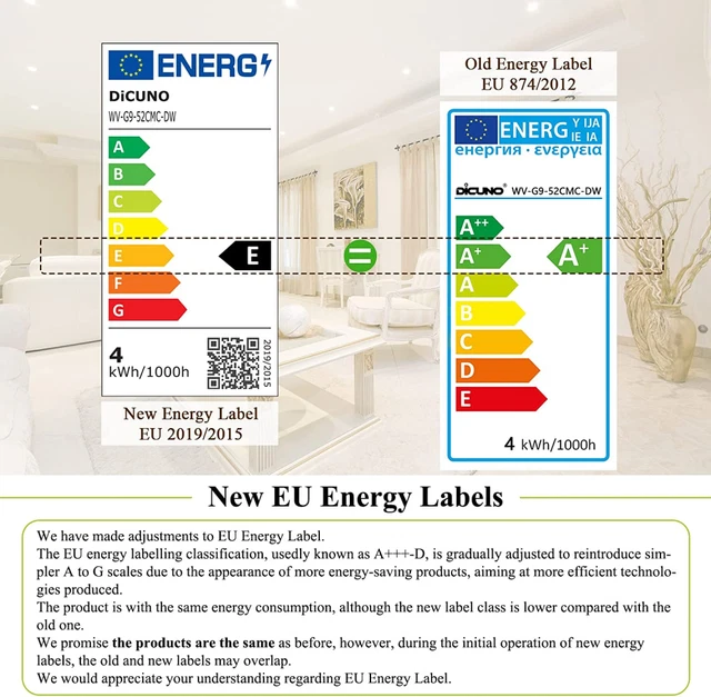 DiCUNO G9 LED Glühbirnen 3,5 W, 440LM, 6 Stück (1er Pack), kühlweiß 4