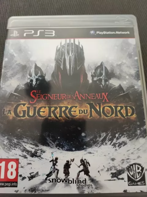Le Seigneur des Anneaux La Guerre du Nord Sony Playstation 3 PS3 Fr Complet