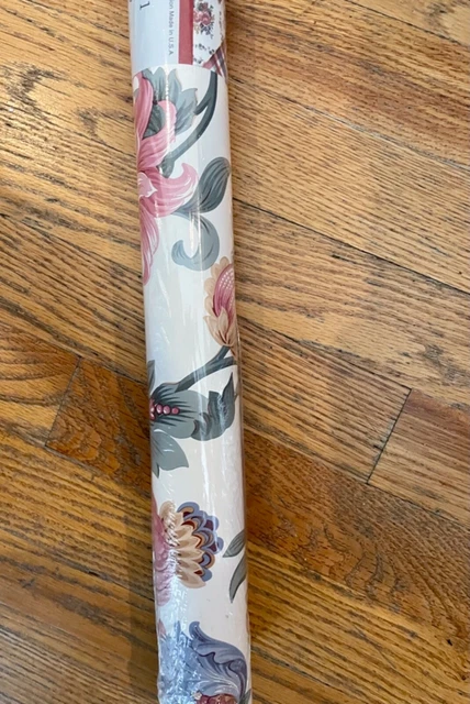 Vintage Floral Wallpaper Imperial Pre pasted washable new unused roll