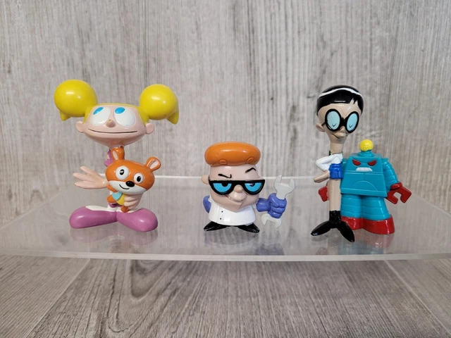 DEXTER'S LABORATORY COLLECTIBLE Figures - Dee Dee, Dexter, Mandark £14. ...