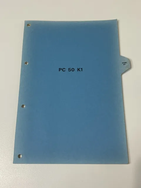 HONDA PC50 K1 - Original Early Factory Issue Dealership Service Workshop Manual